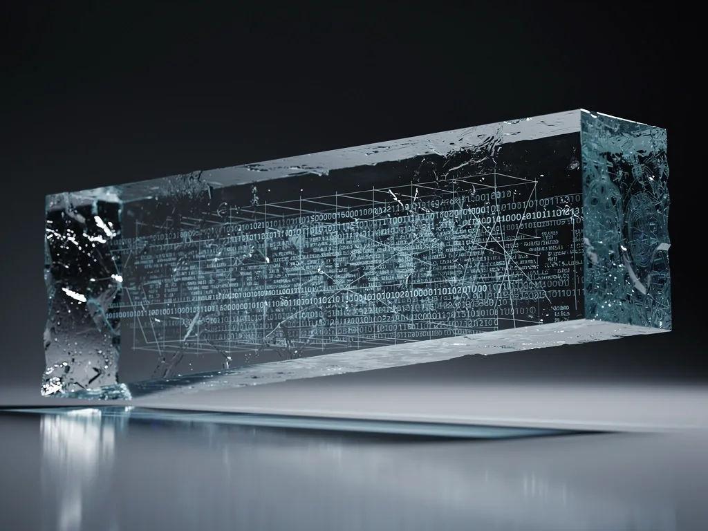 Precision glass optics representing analytical clarity